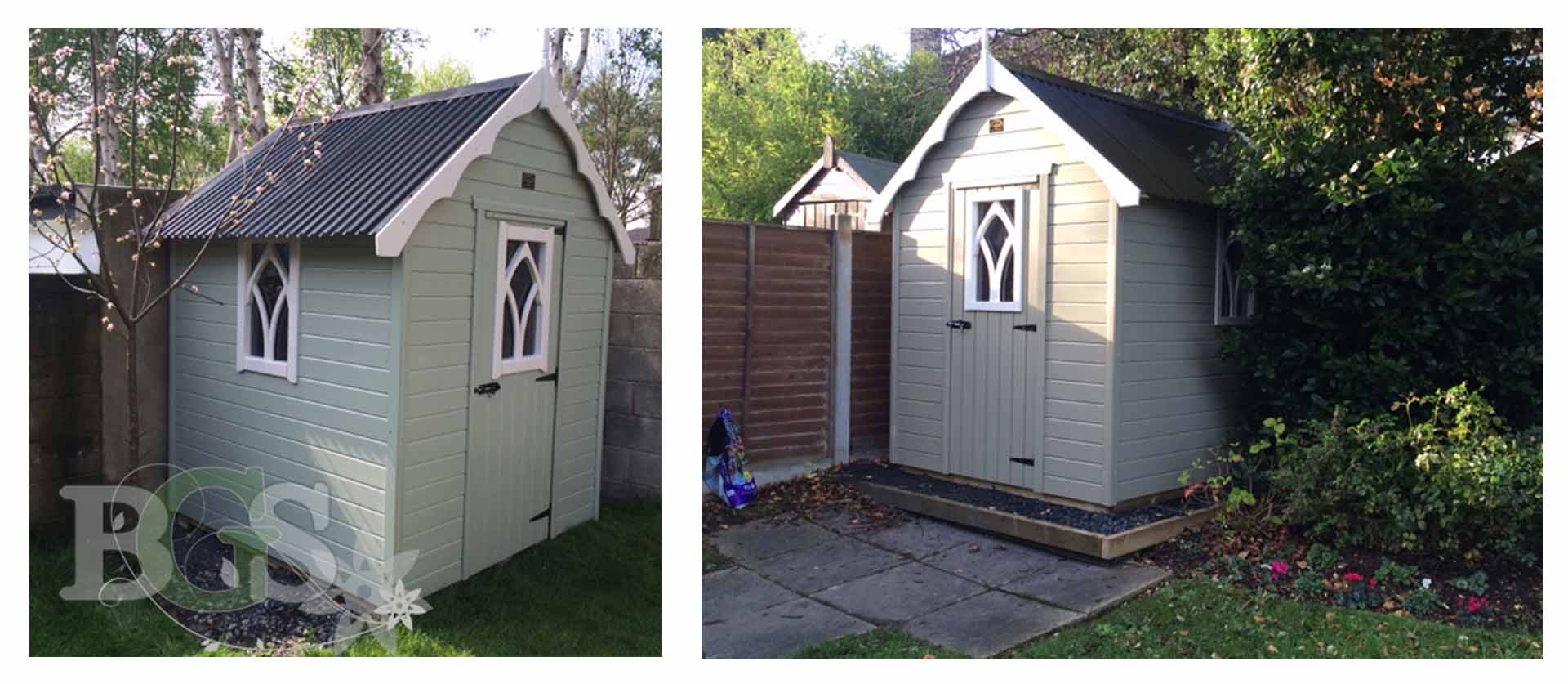 Gothic Garden Shed