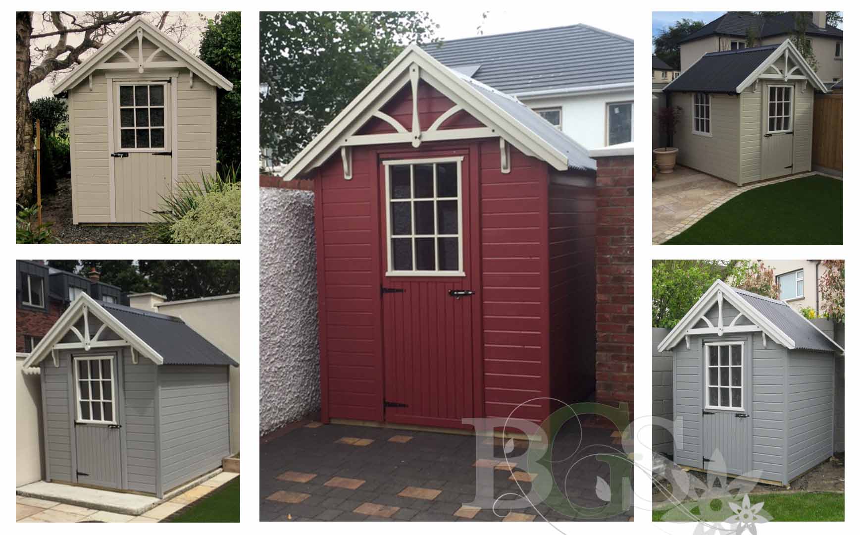 Lodge Style Garden Shed